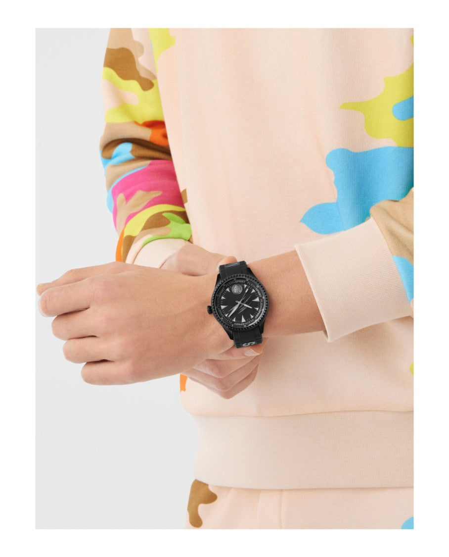 Plein Sport Bold 45Mm Ip Black Watch