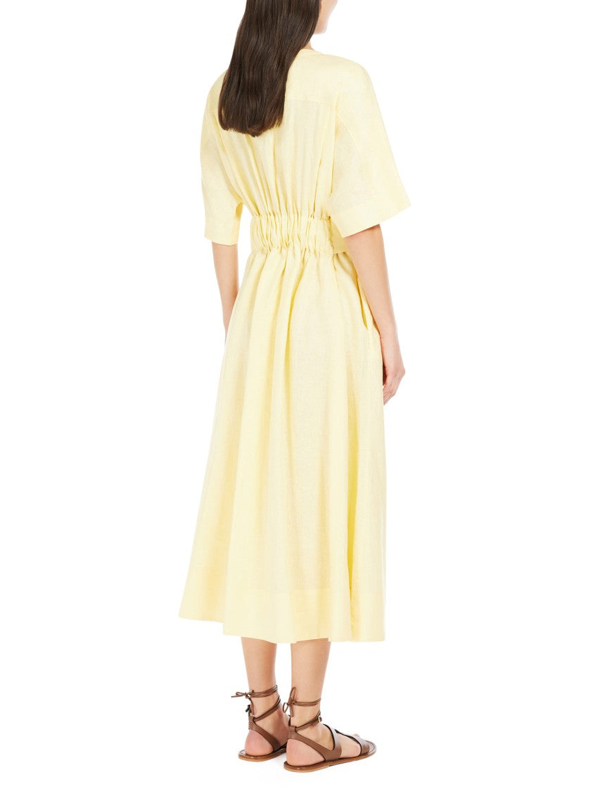 Max Mara Midi Dress With Relaxed Fit