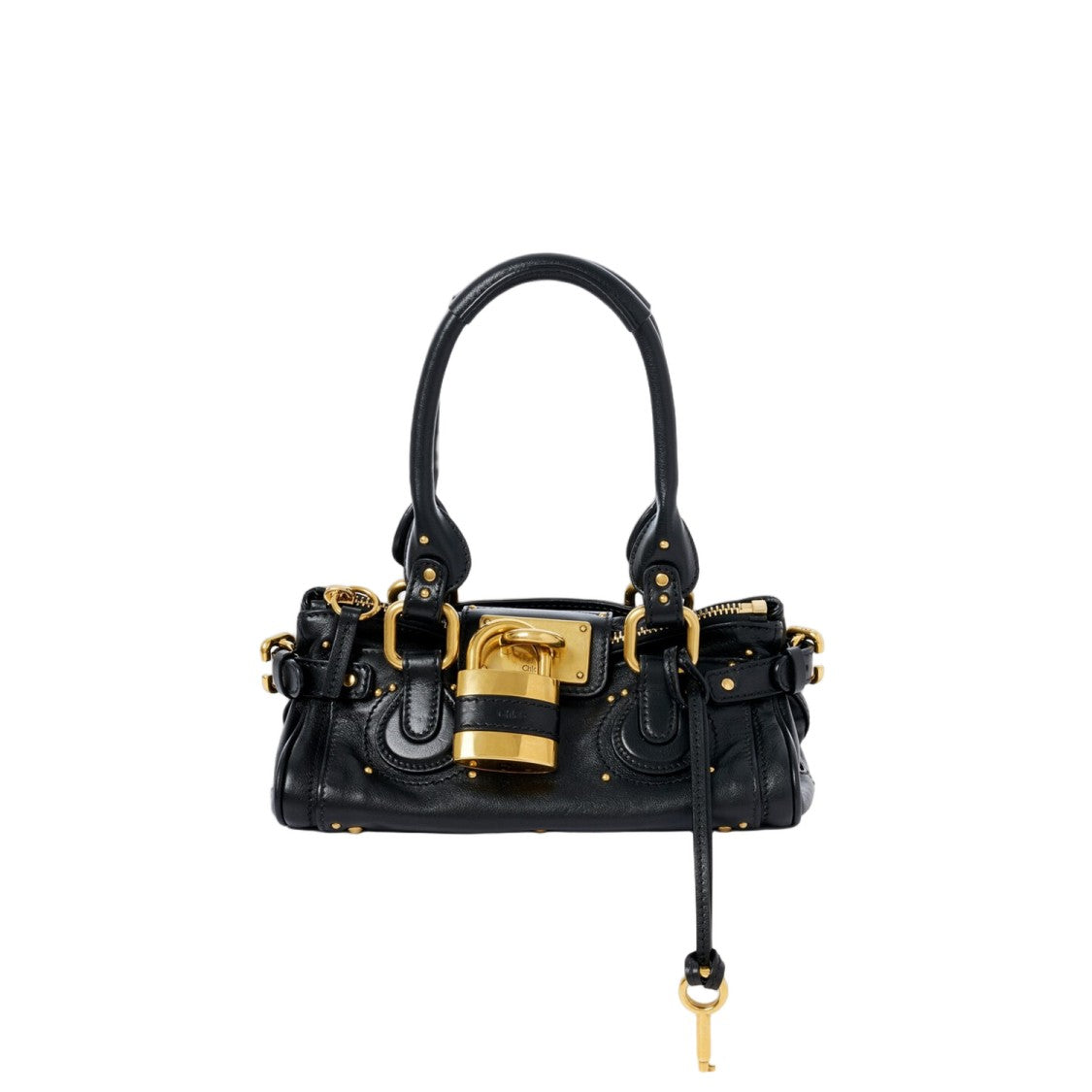 Chloé Maroon Buffalo Leather Bag