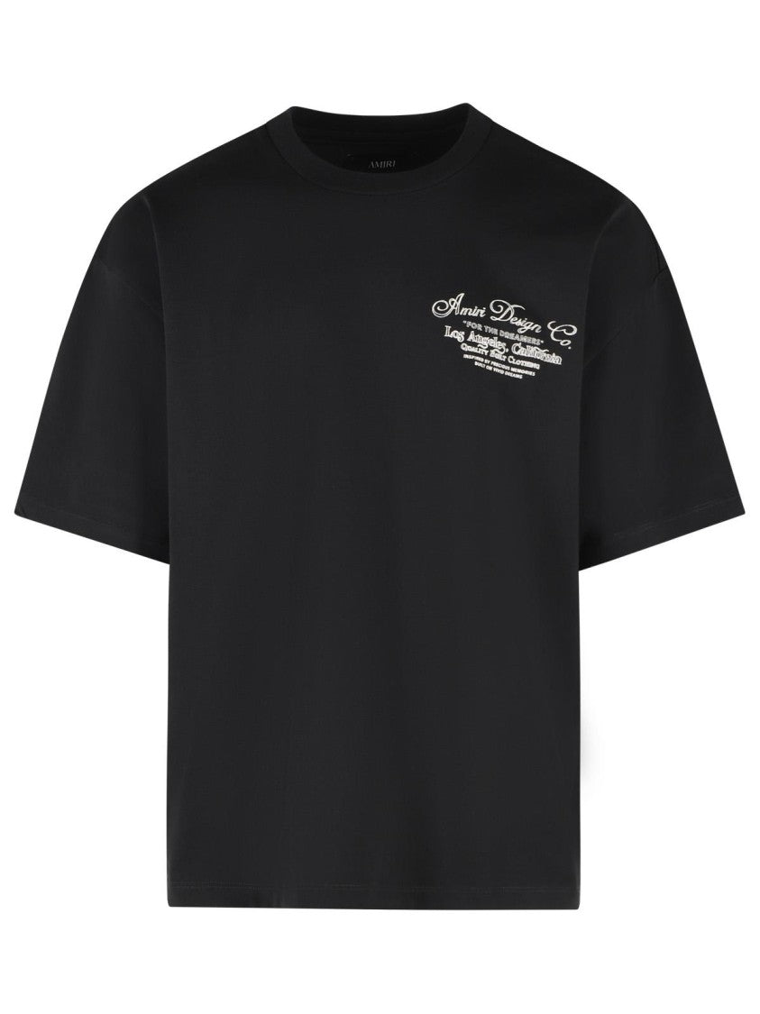 Amiri Black Cotton Dreamers Chain T-Shirt