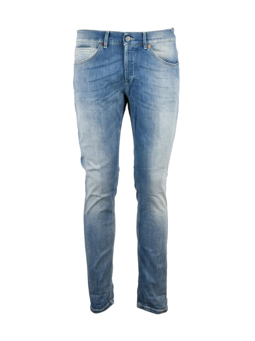 Dondup Light Blue George Faded Skinny-Leg Jeans