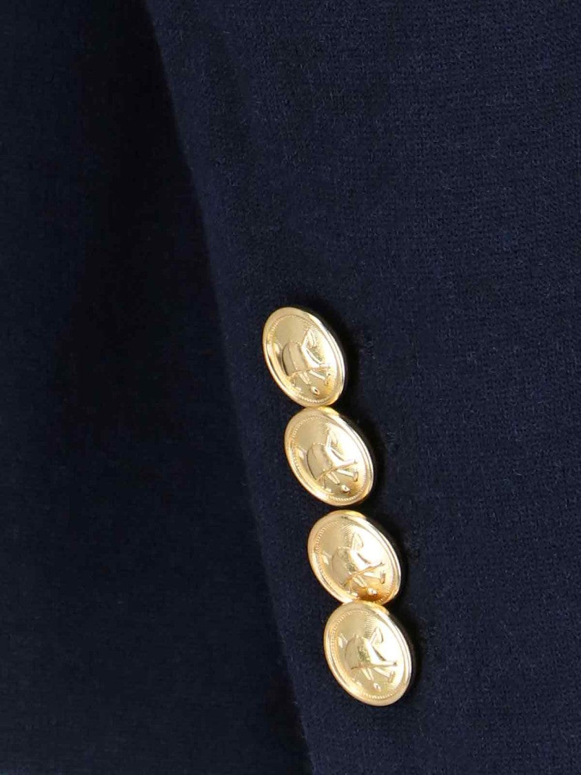 Polo Ralph Lauren Double-Breasted Blazer – Navy Blue