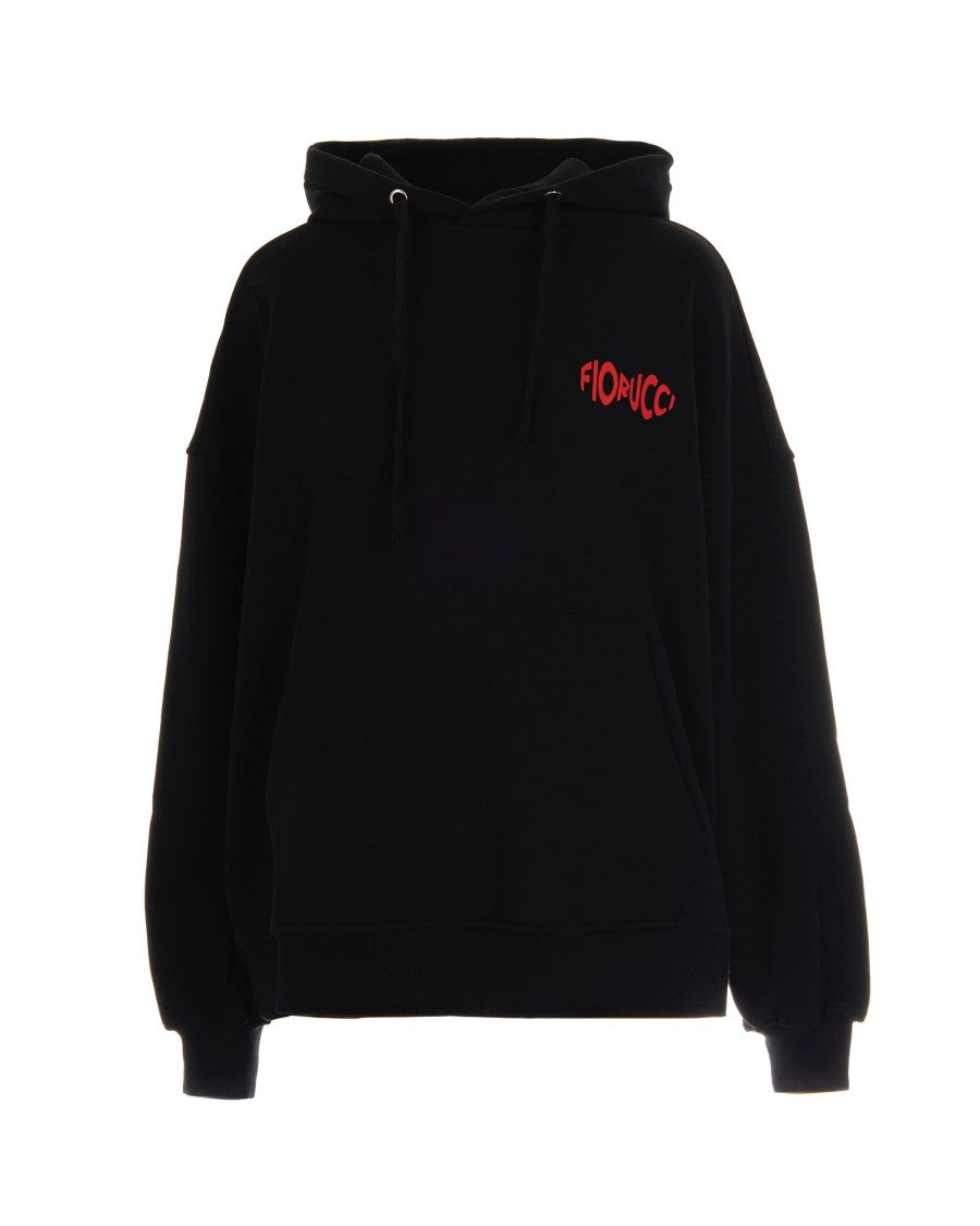 Fiorucci Cherry Mouth Black Sweatshirt