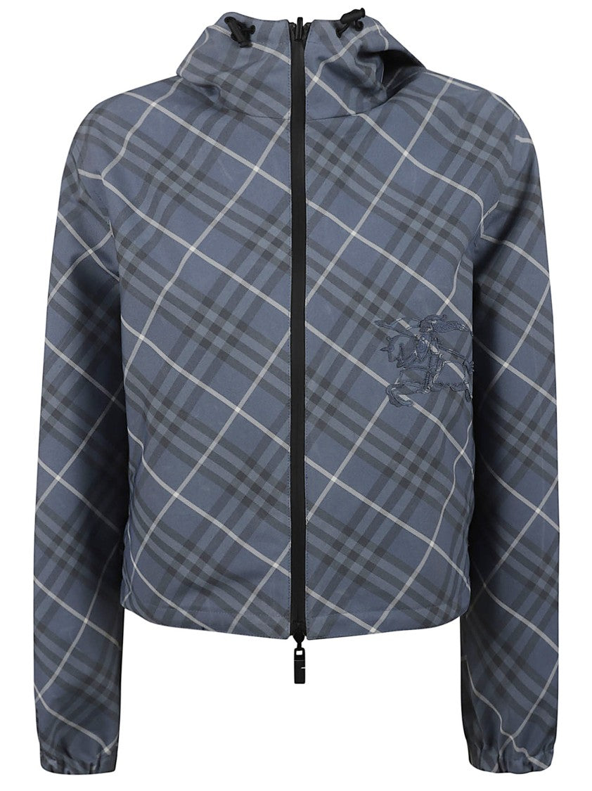 Burberry Cropped Hooded Coat