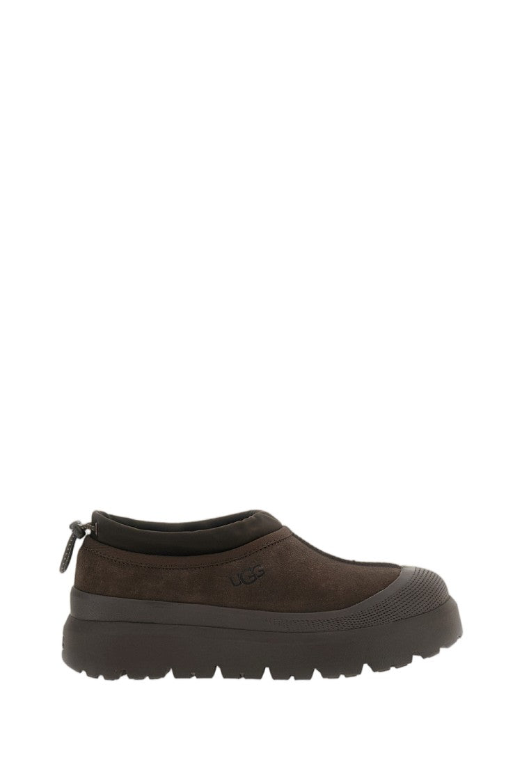 Ugg Brown Tasman Weather Hybrid Waterproof Suede Clogs