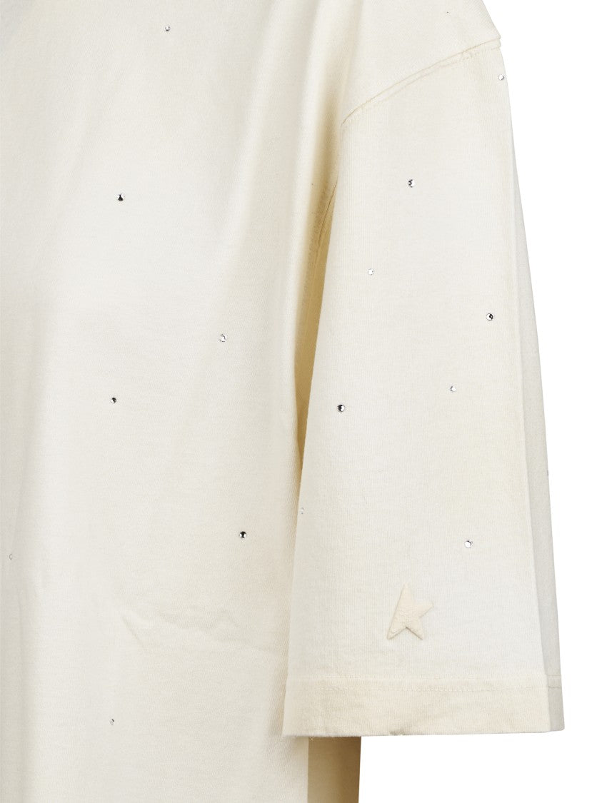 Golden Goose Star Degrade Office Vintage Cotton T-Shirt