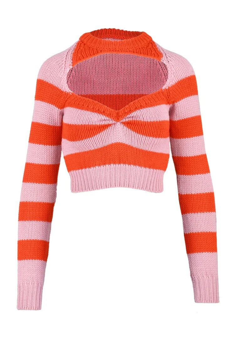 Marni Cropped Sweater - Multicolor