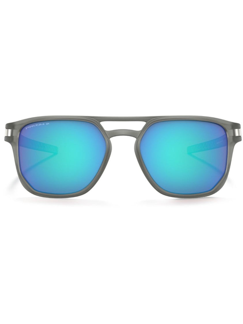 Oakley Square Frame Sunglasses With Dark Tinted Lenses