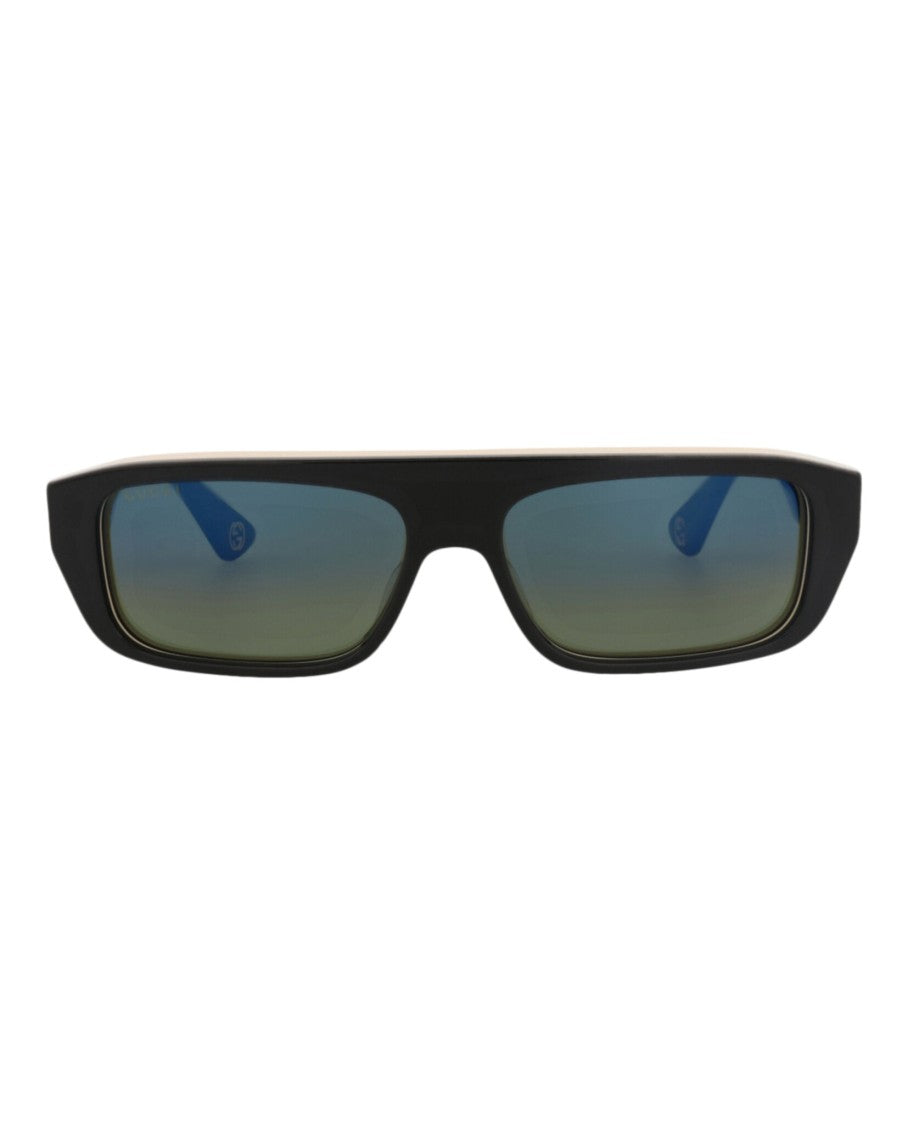 Gucci Square-Frame Recycled Acetate Sunglasses