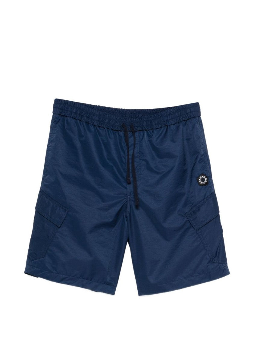 Kenzo Silk And Nylon Lightweight Summer Shorts
