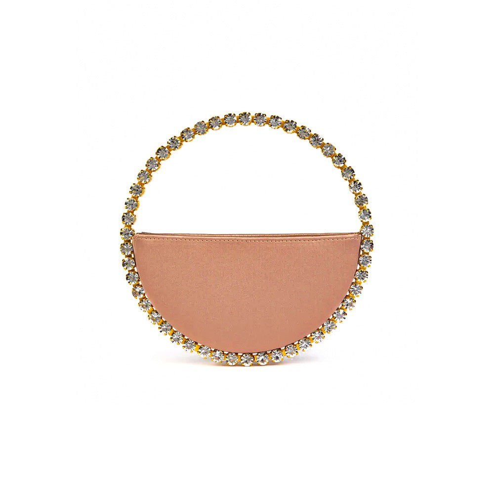 Lalingi Eternity Clutch With Gold-Plated Handle