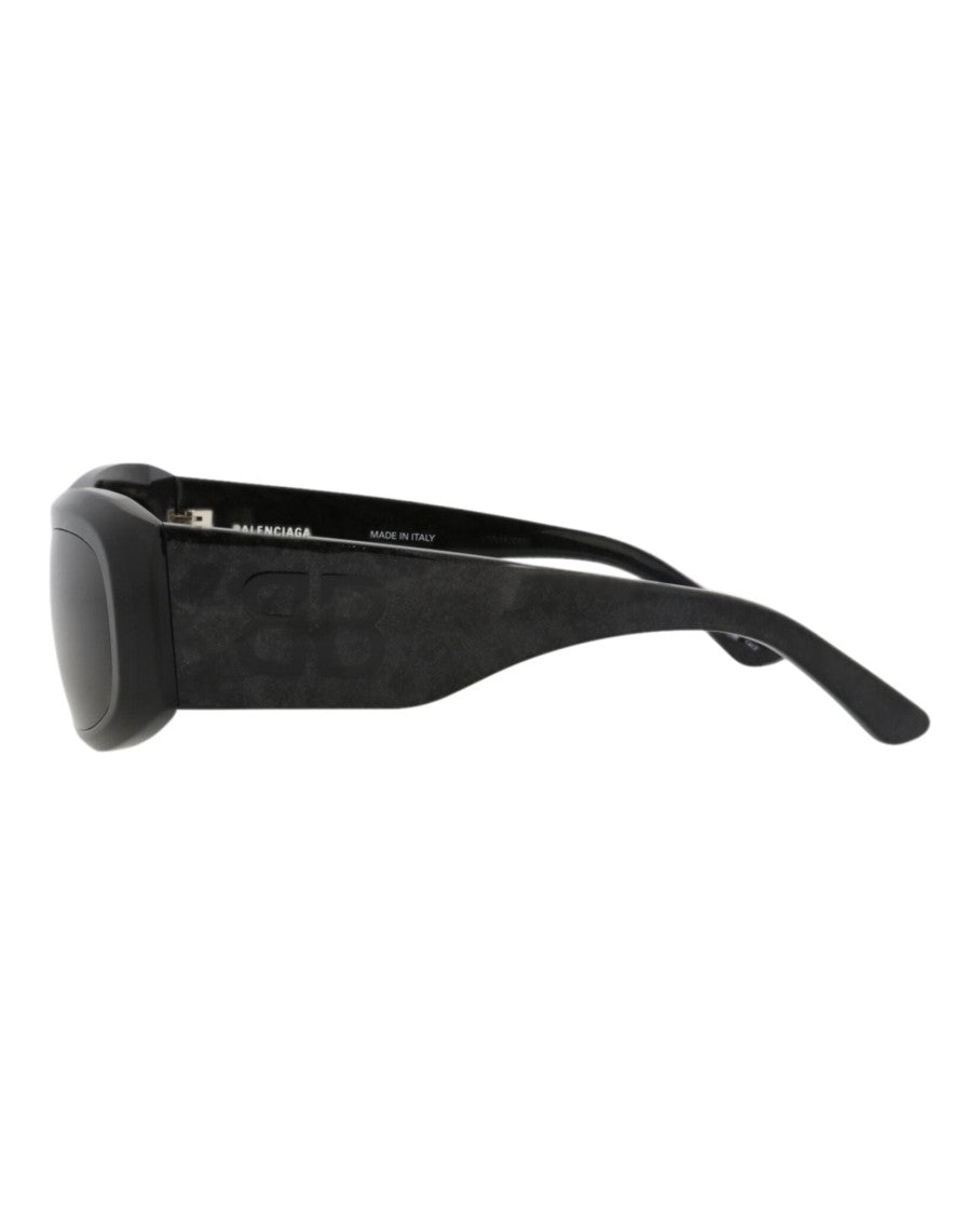 Balenciaga Square-Frame Recycled Acetate Sunglasses