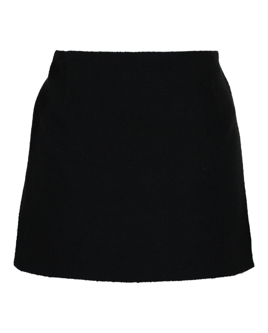Ferragamo Contrasting-Panel Mini Skirt