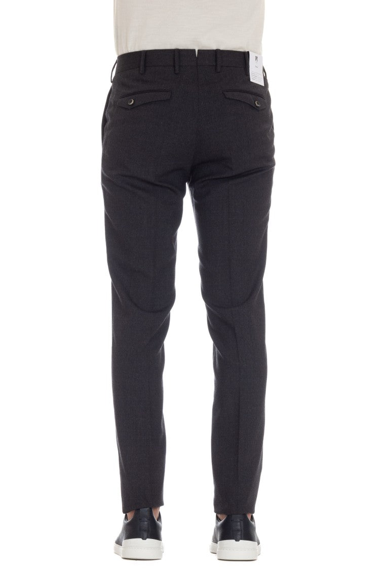 Pt Torino Technical Travel Wool Superslim Fit Trousers