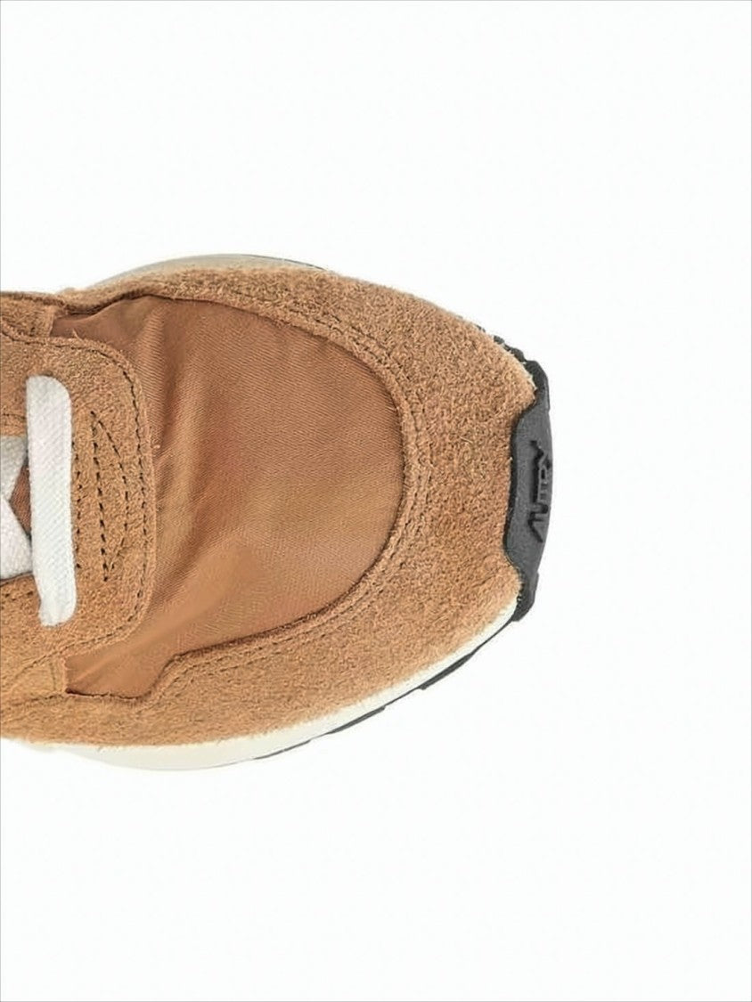 Autry Low-Top Sneakers With Suede, Leather, And Nylon Mix
