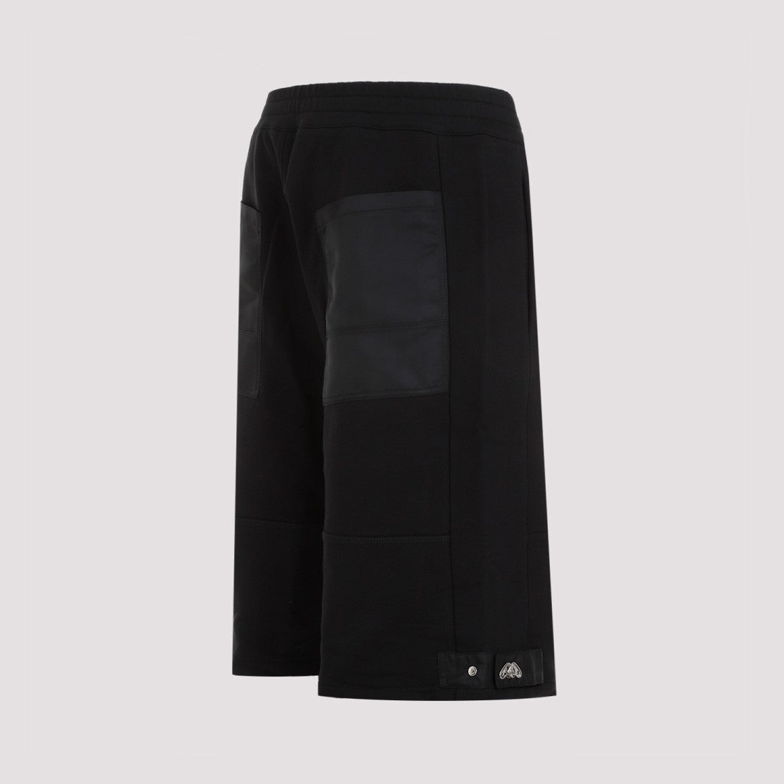 Alexander Mcqueen Black Cotton Shorts