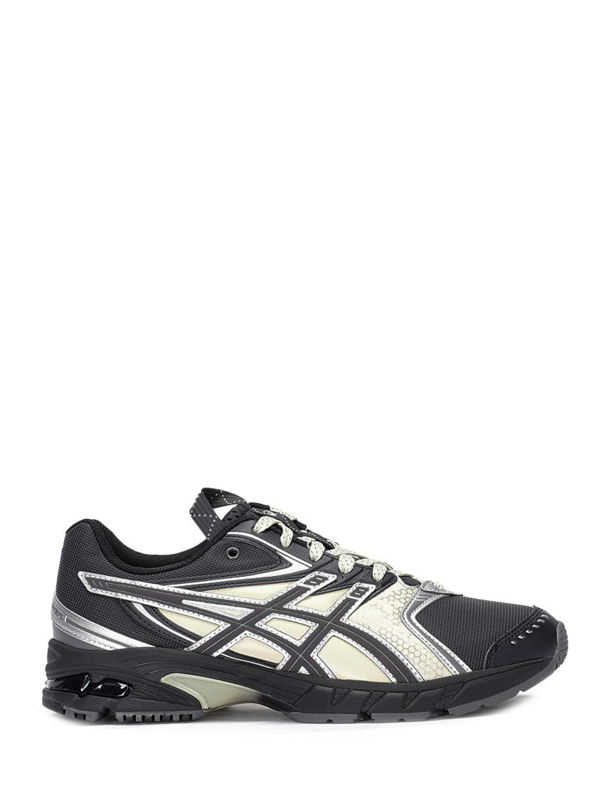 Asics Rounded Toe Sneakers With Grooved Sole And Sleek Finish