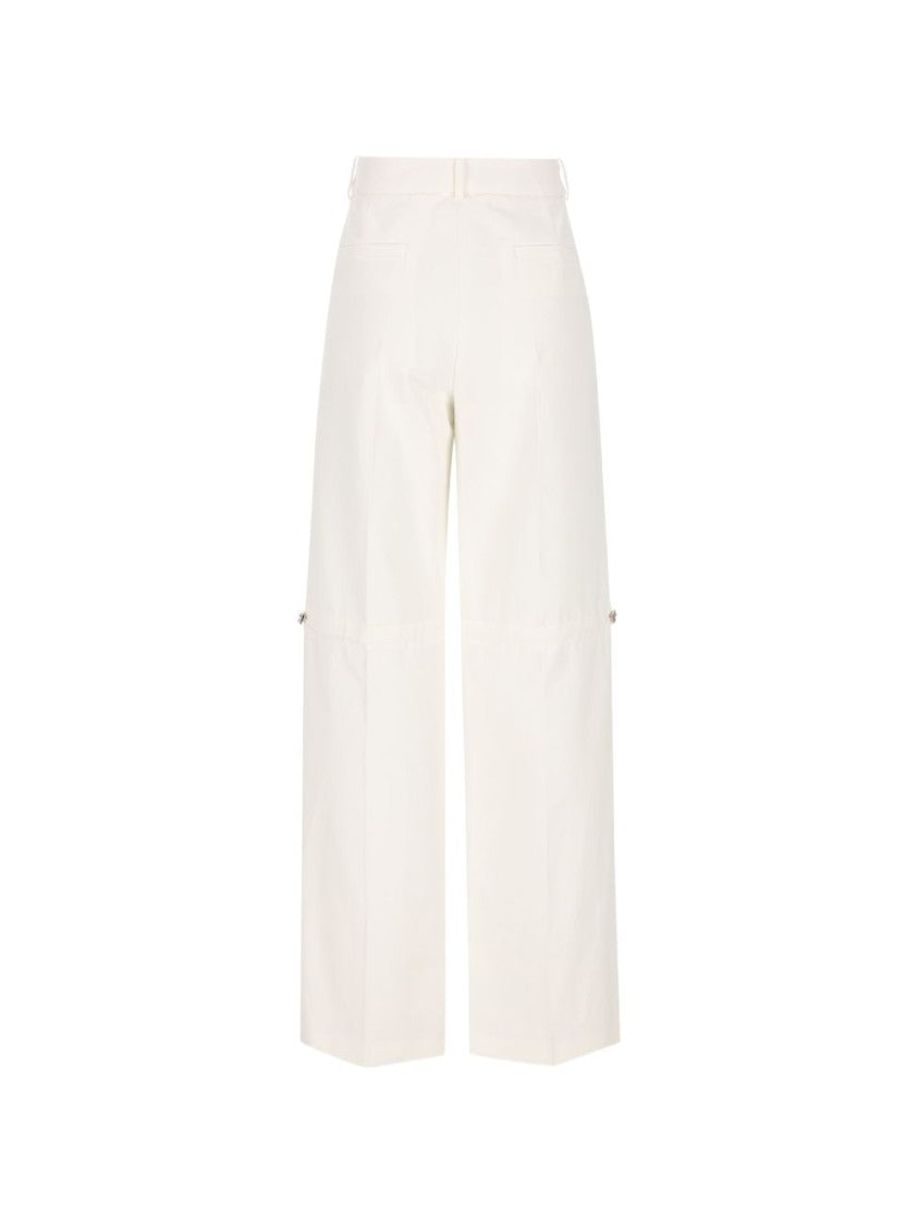 Fendi Straight-Leg Technical Cotton Canvas Trousers