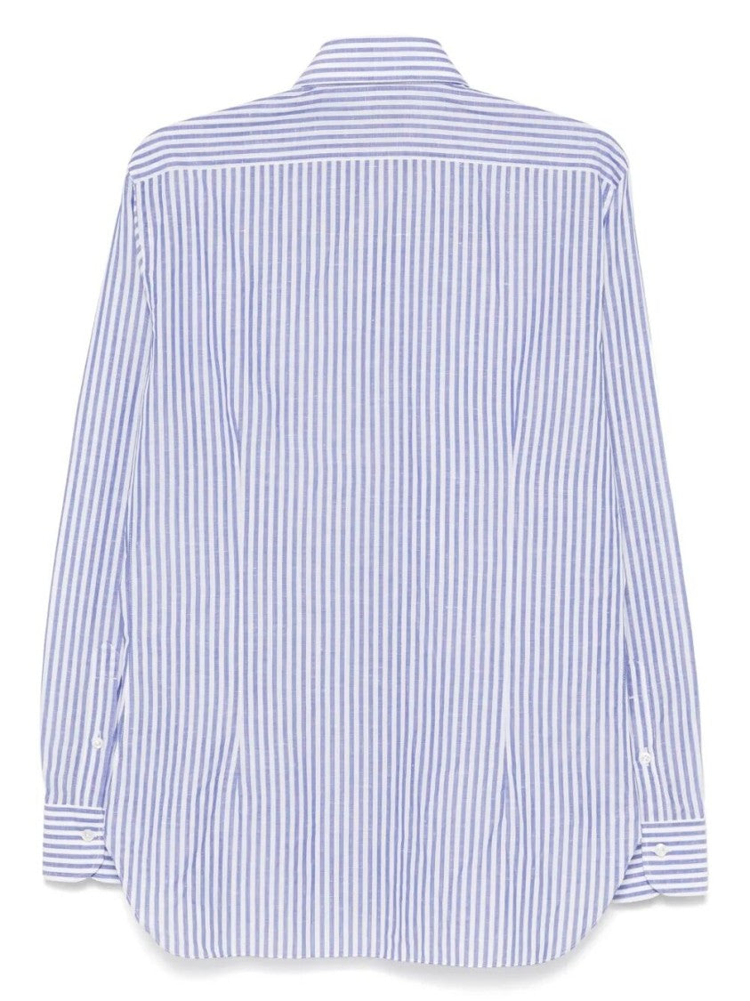 Barba Napoli Classic Striped Cotton Shirt