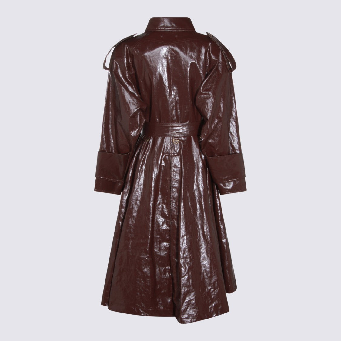 Chloé Dark Purple Trench Coat
