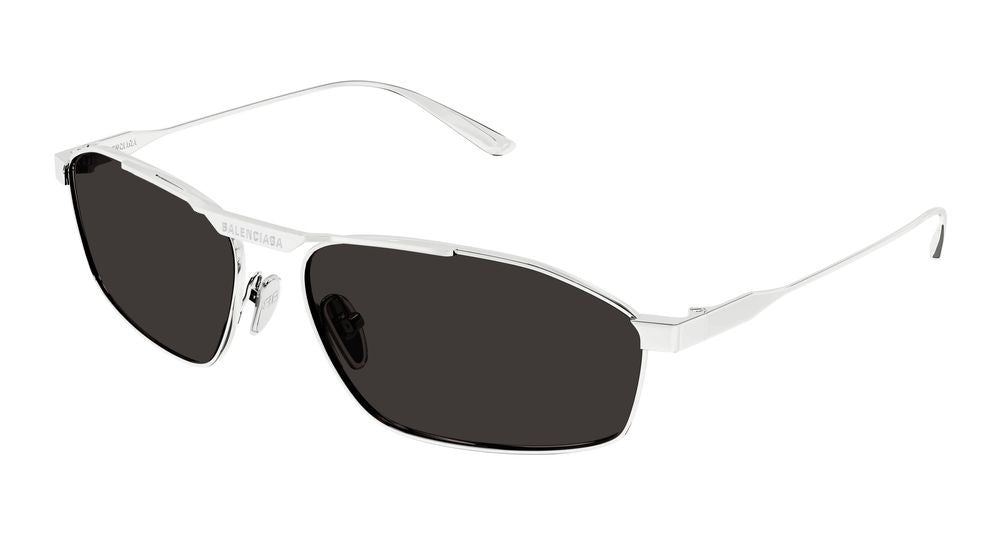 Balenciaga Sunglasses Bb0416s 002 Silver Silver Grey 63/16/140