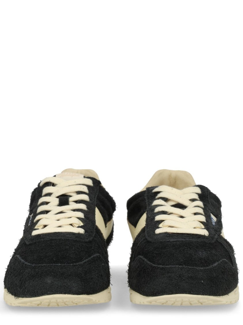 Autry Windspin Retro Black Suede Sneakers