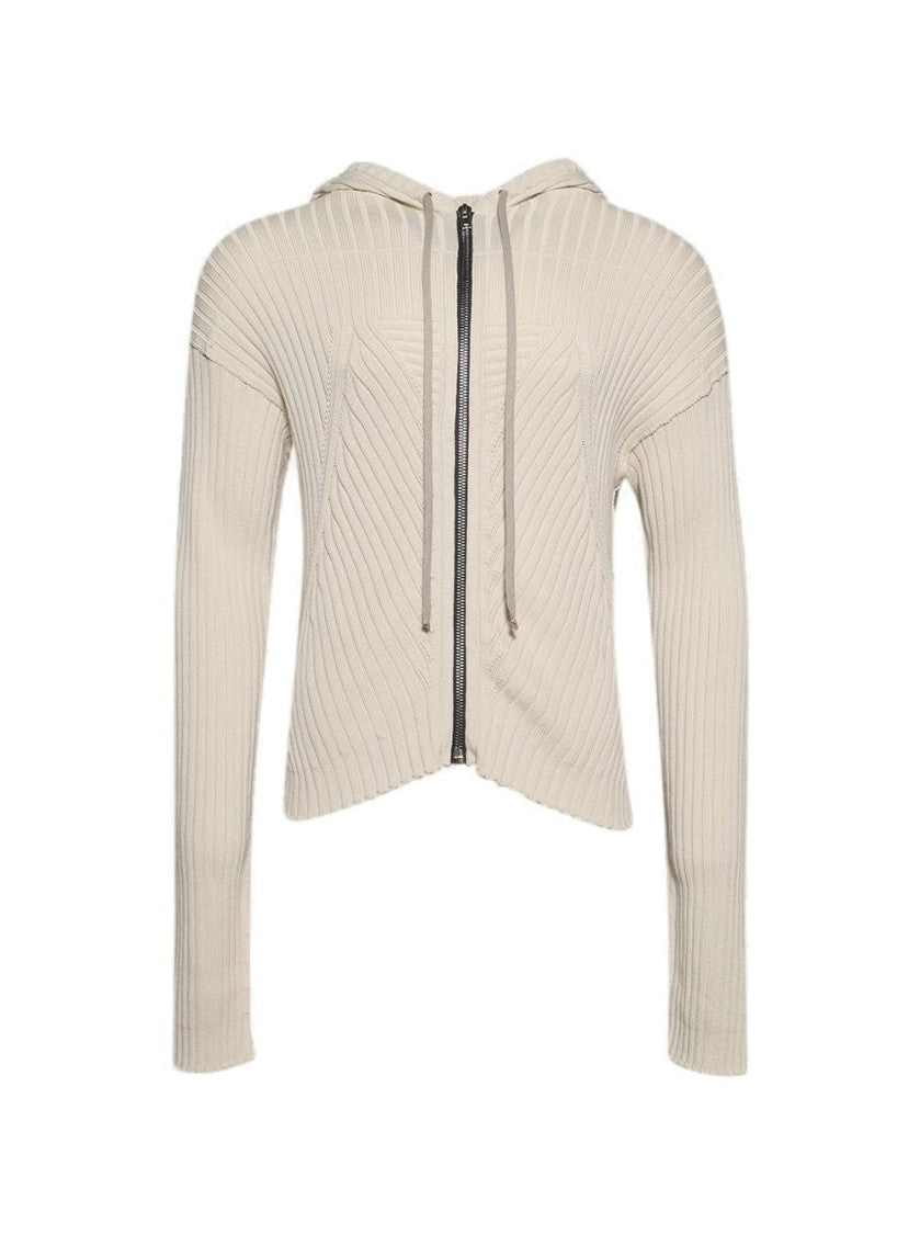 Rick Owens Zipped Hoodie Sweater Dinge