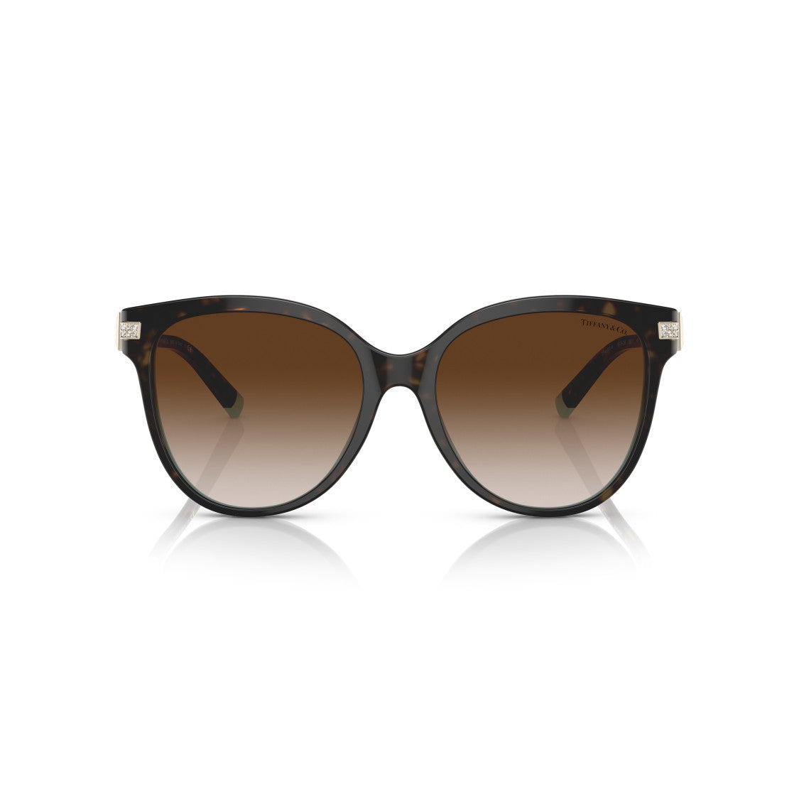 Tiffany & Co. 0Tf4193b Rounded Tortoiseshell Sunglasses