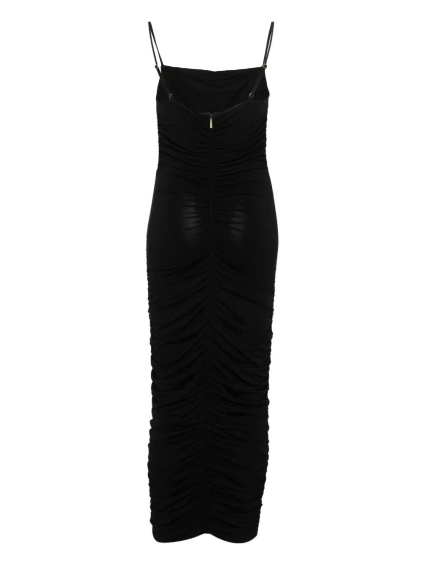 Michael Kors Ruchd Fittd Midi Dress