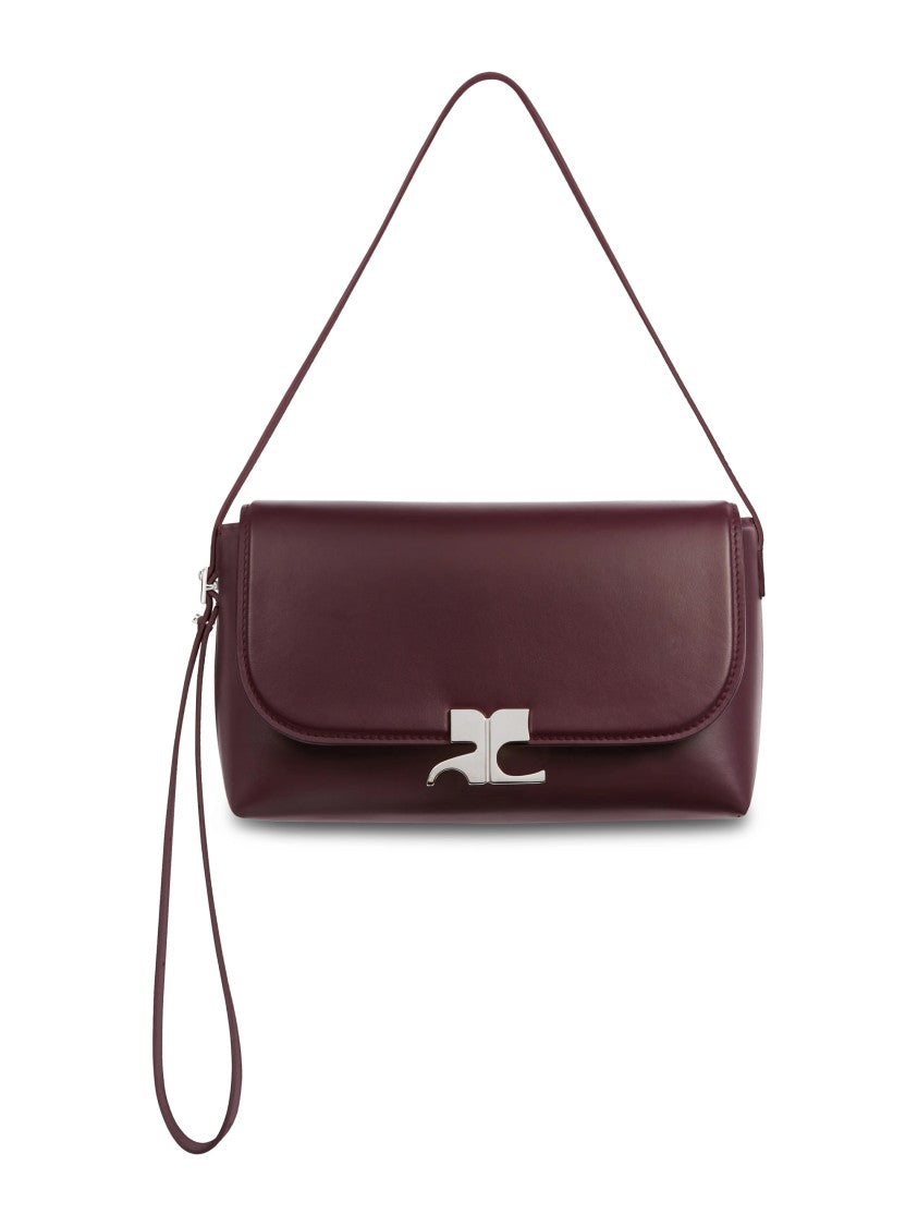 Courrèges Nappa Leather Icotype Shoulder Bag