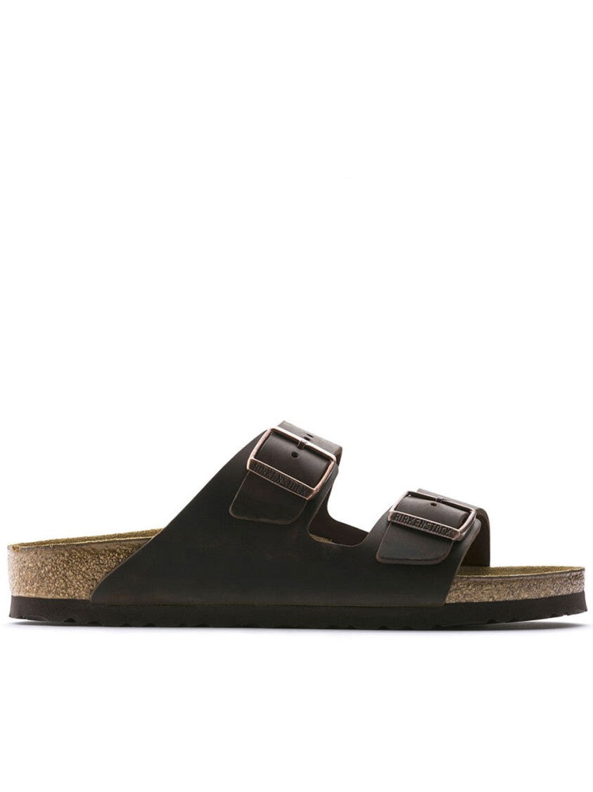 Birkenstock Arizona Brown Leather Open Toe Sandals