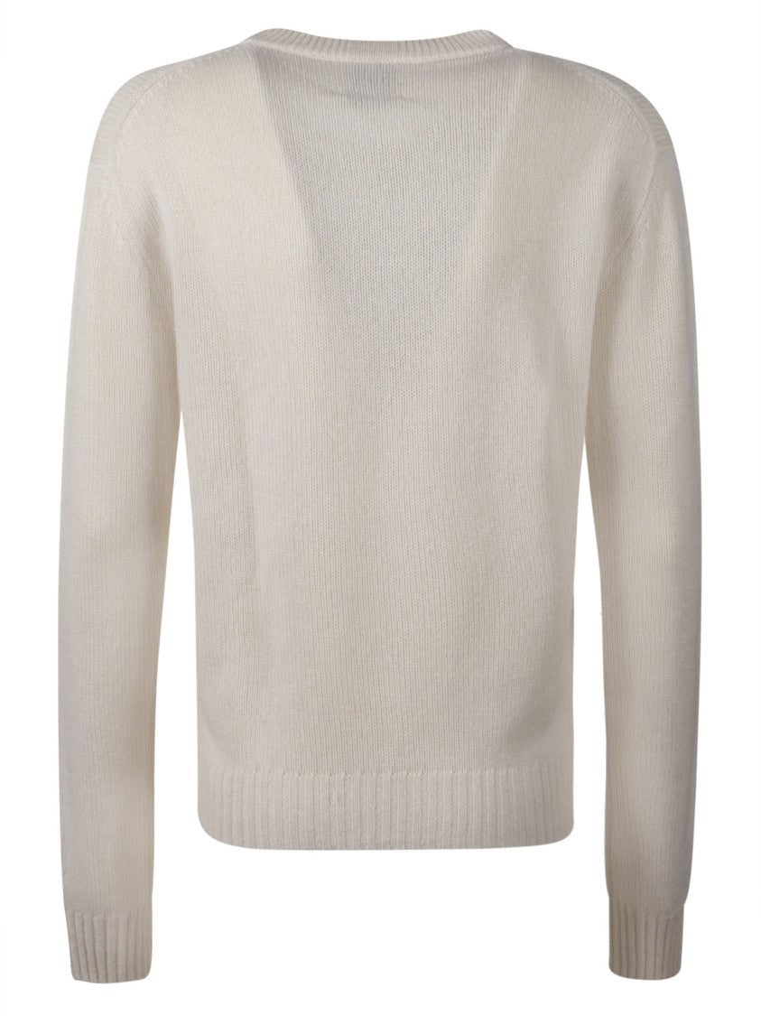 Allude Slightly Cropped Cashmere Sweater