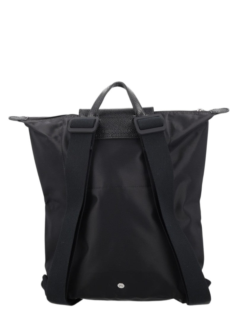 Longchamp Le Pliage Medium Flap Closure Polyamide Backpack