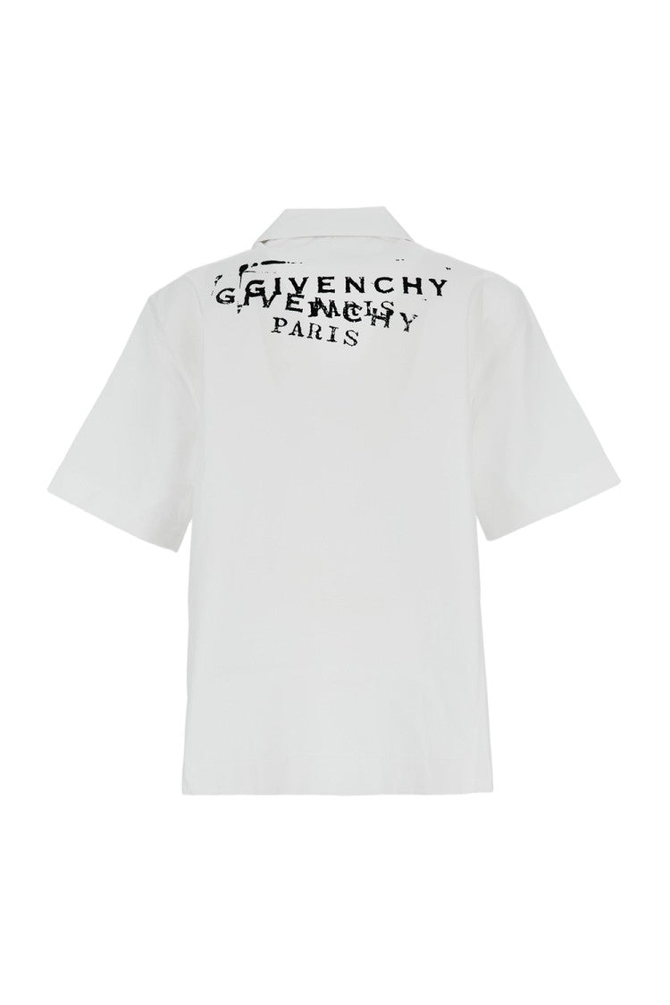Givenchy Bowling Shirt With Chest Print