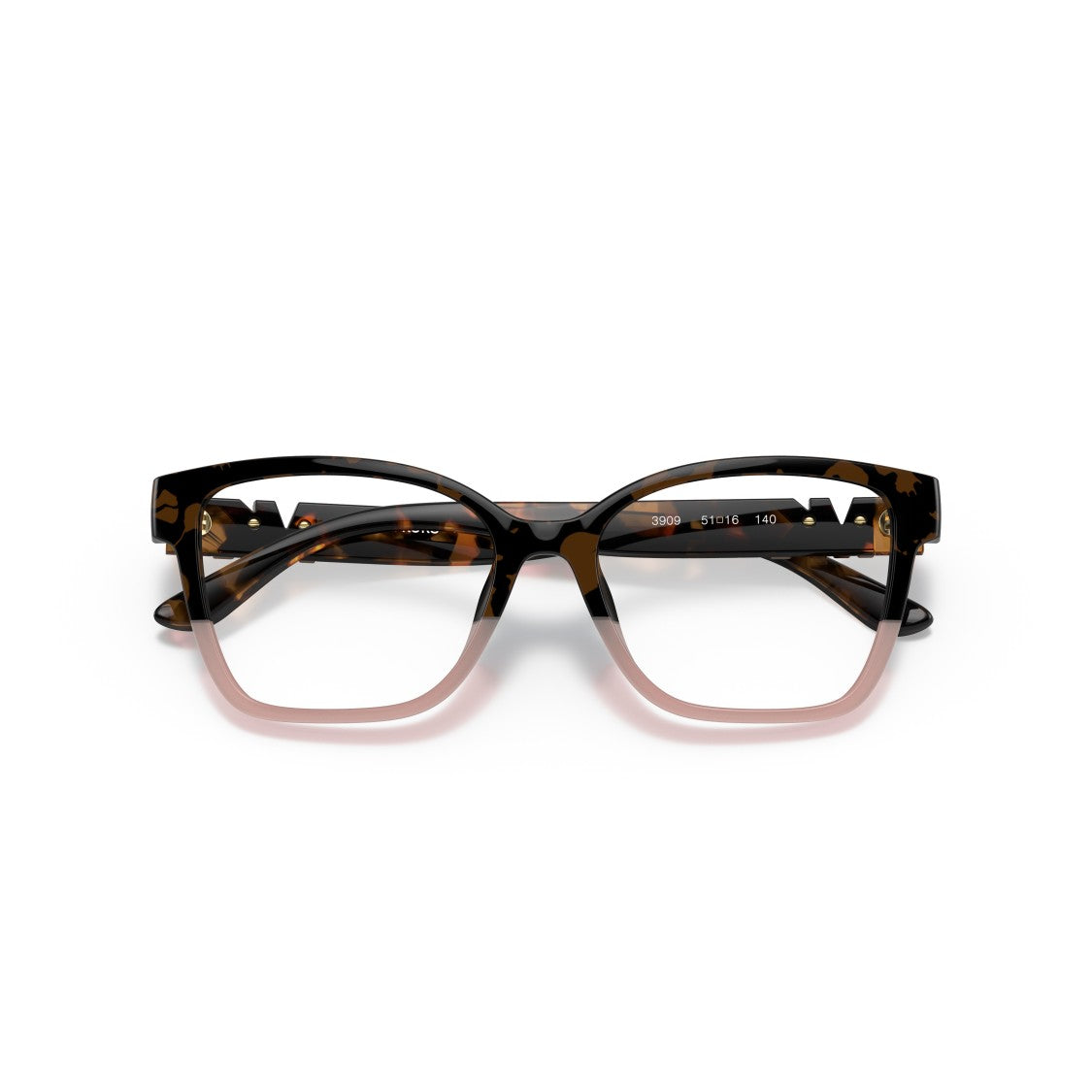 Michael Kors Square Tortoiseshell And Soft Pink Eyeglasses