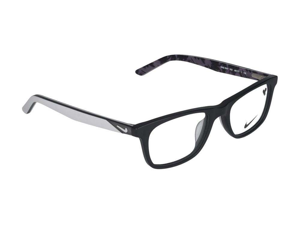 Nike Eyeglasses 5547 002 Matte Black/Pure Platinum 48/16/130