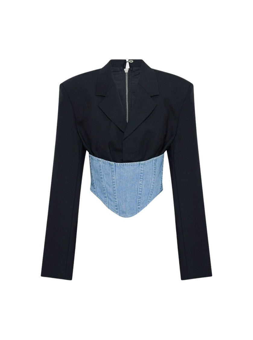 Dion Lee Float Corset Blazer