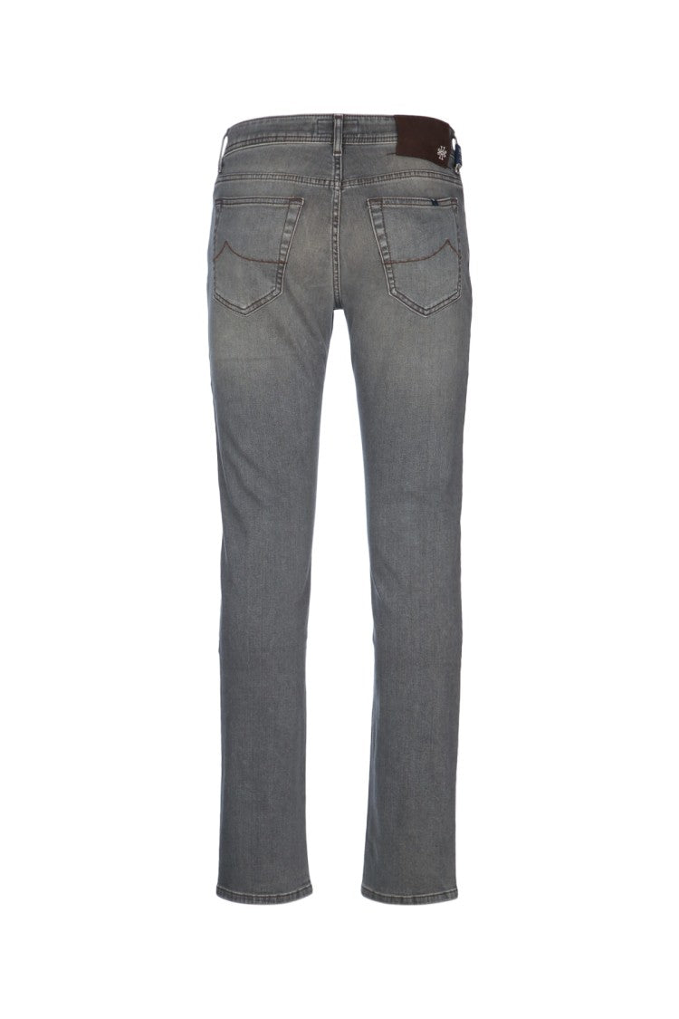 Jacob Cohen Faded Grey Wash Jeans
