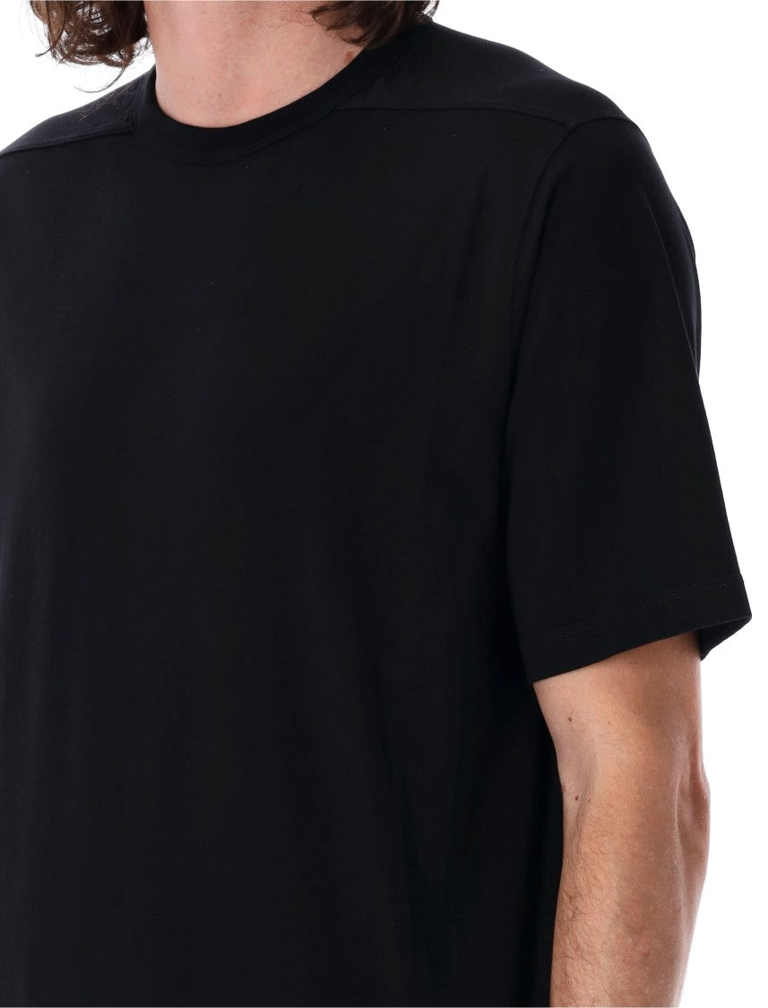 Rick Owens Relaxed Fit Black Cotton T-Shirt