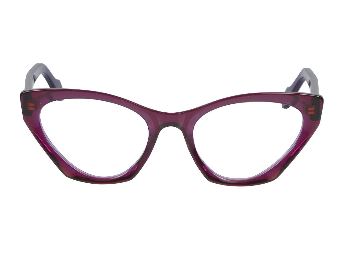 Kador Coachella Glamour Glossy Cat-Eye Sunglasses