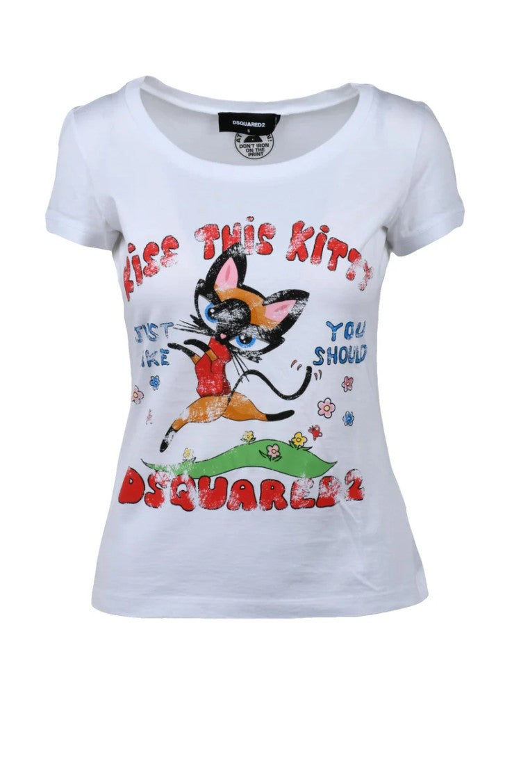 Dsquared2 Fitted Short-Sleeve T-Shirt