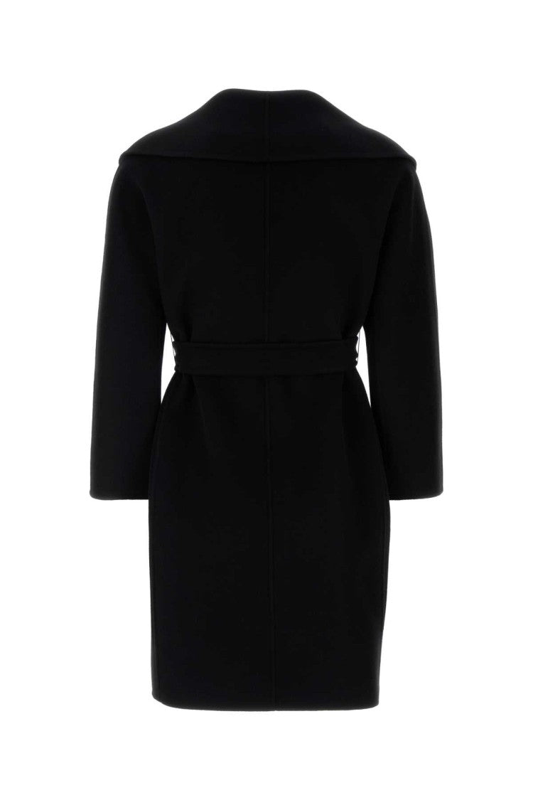 Max Mara Black Wool Messi Coat