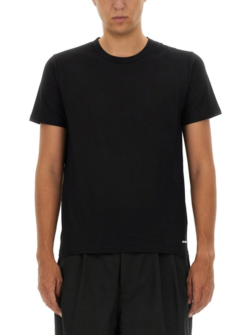 Jil Sander Relaxed-Fit Black Cotton T-Shirt