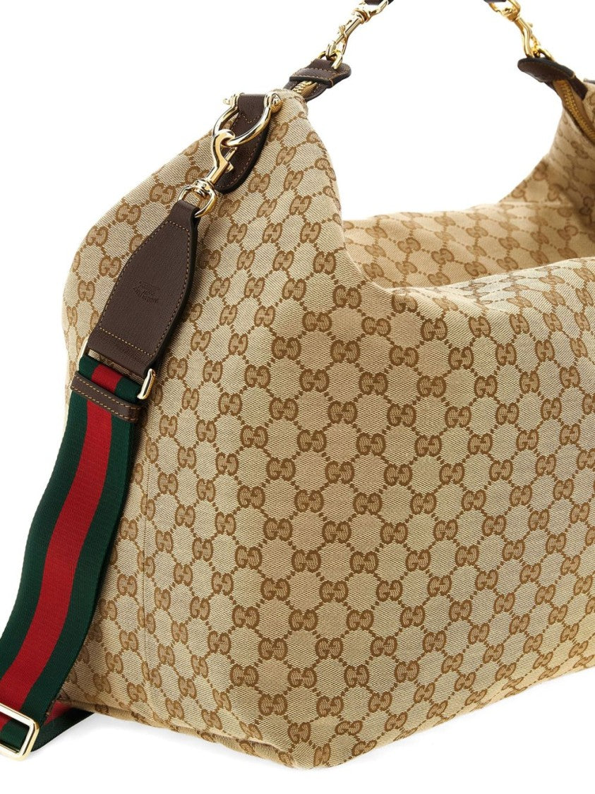 Gucci Sand Brera Gg Canvas Crossbody Bag
