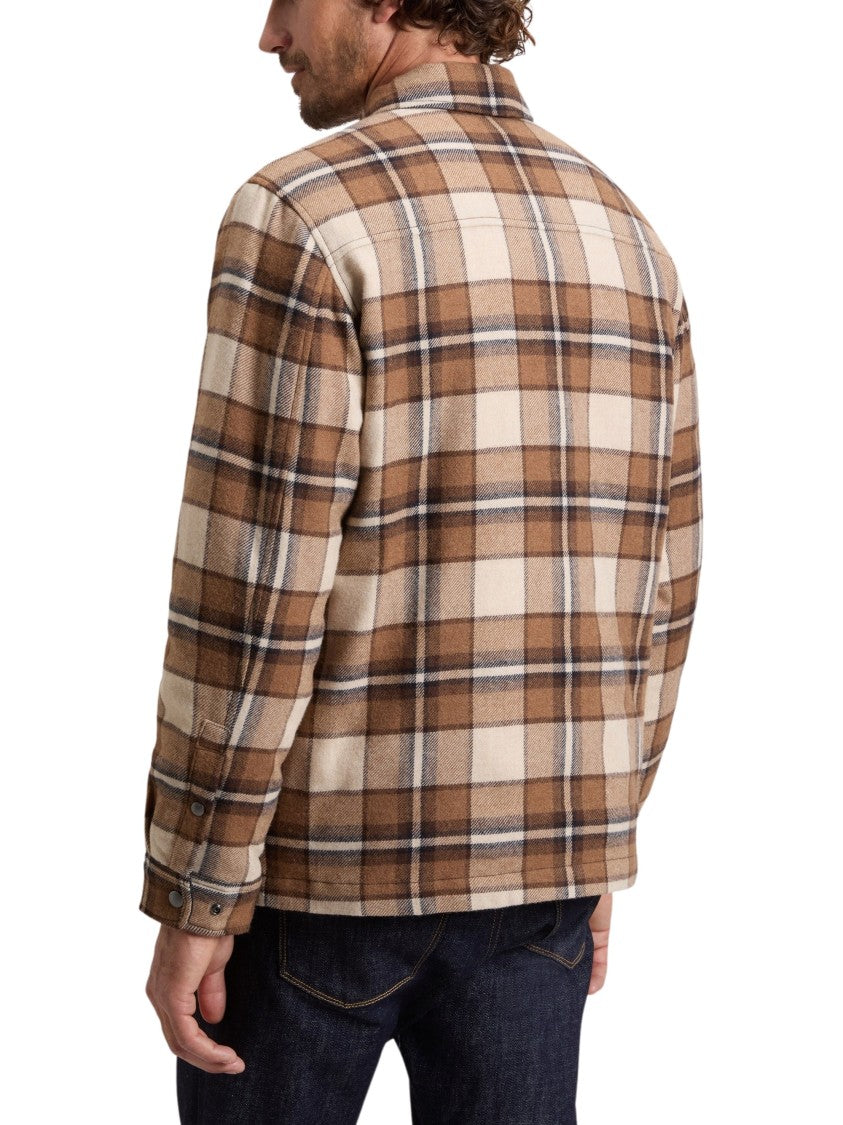 Woolrich Padded Alaskan Check Wool-Blend Shirt-Jacket