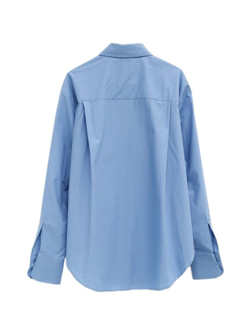 The Frankie Shop Button-Down Organic Cotton Shirt With Classic Design