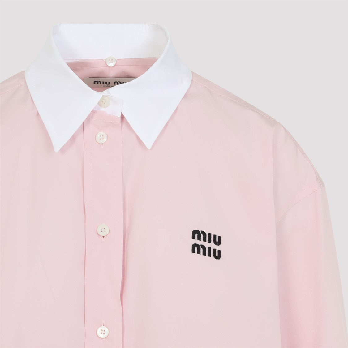 Miu Miu Pink Cotton Shirt
