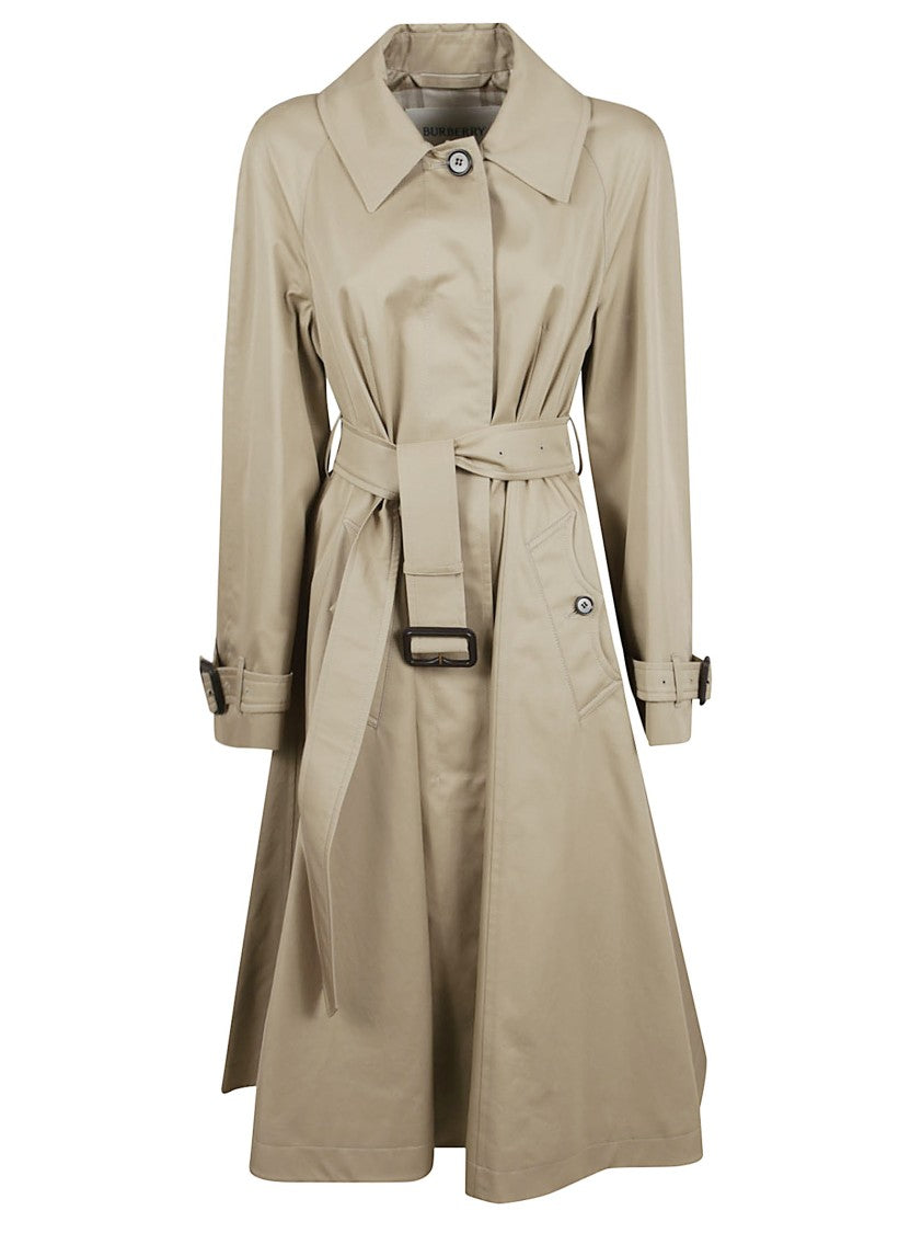 Burberry Pointed Collar Trench Coat