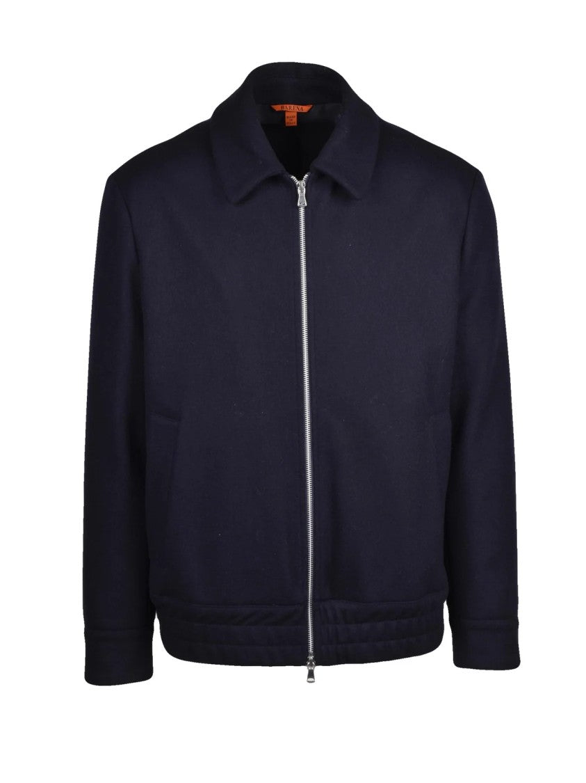 Barena Unlined Wool-Blend Zip Jacket