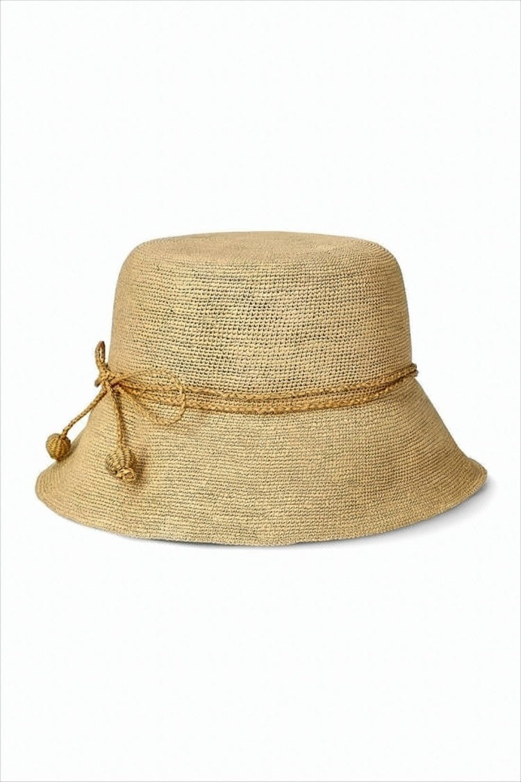 Helen Kaminski Woven Straw Hat With Flared Brim